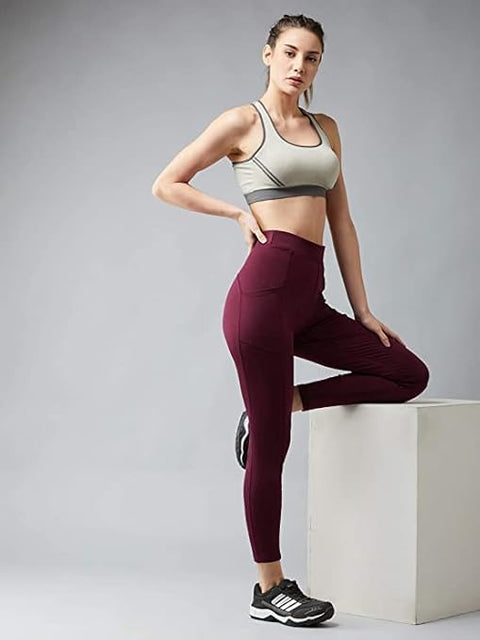 Soft & Comfy Slim Elastic Tights With Side Pockets
