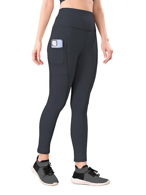 Soft & Comfy Slim Elastic Tights With Side Pockets